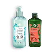 Duo cheveux abîmés & peau sèche