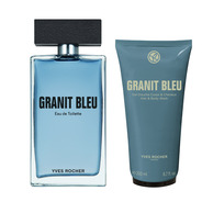 Coffret Granit Bleu Eau de Toilette 100ML & Shampooing Douche 200ML