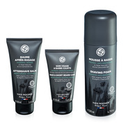 Coffret Rasage Baume Aloe Vera 50ML, soin visage tube 50ML & Mousse à Raser 200ML