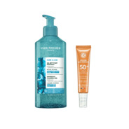 Duo Soin Anti-Âge & Nettoyant Fraîcheur SPF 50