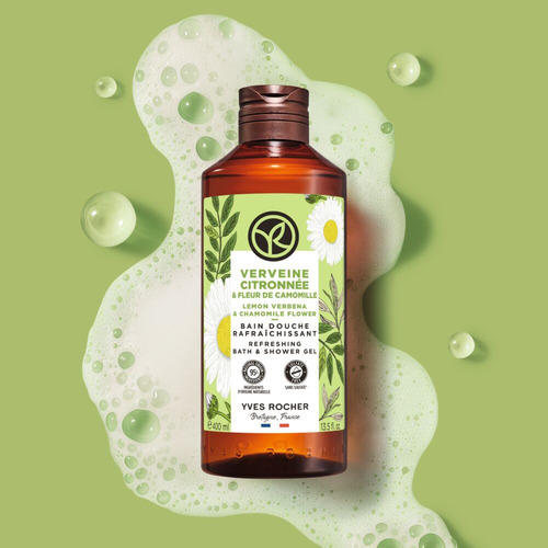 Bain Douche Verveine Citronnée & Fleur de Camomille