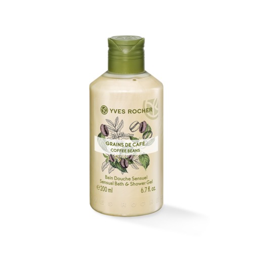 Bain douche sensuel Grains de Café 200 ml