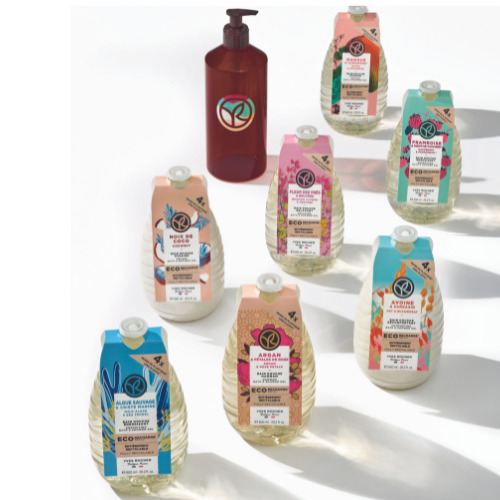 Eco-Recharge Bain Douche Framboise & Menthe Poivrée
