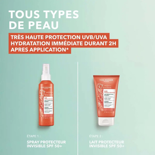 Lait Protecteur Invisible SPF50+