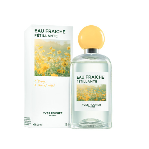 Eau Fraîche Pétillante - Citron & Baies Roses