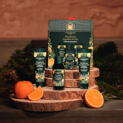 Ensemble 3 produits Mandarine Aiguilles de Pin