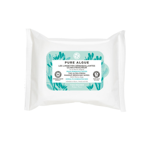 Les Lingettes Démaquillantes Ultra-Fraîcheur 20Pièces