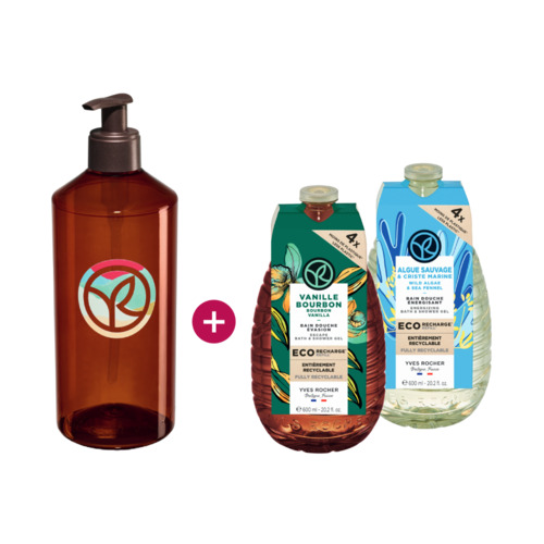 DUO ECO-RECHARGE Vanille & Algue Sauvage