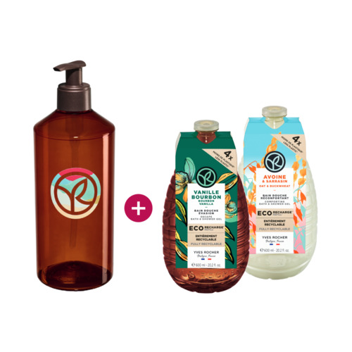 DUO ECO-RECHARGE Vanille & Avoine