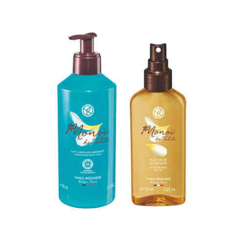 Duo Monoi Huile Sèche et Lait Corps