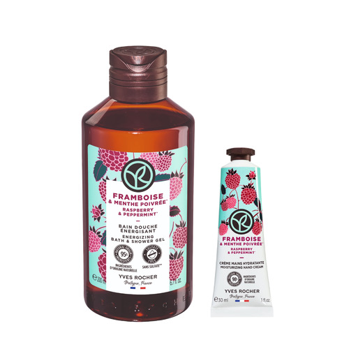 Duo Bains De Nature - Framboise & Menthe Poivrée
