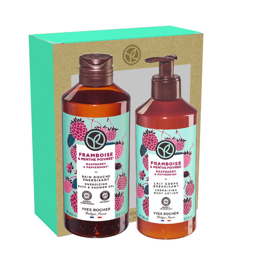 DUO FULL  Bain de Nature - Framboise & Menthe Poivrée