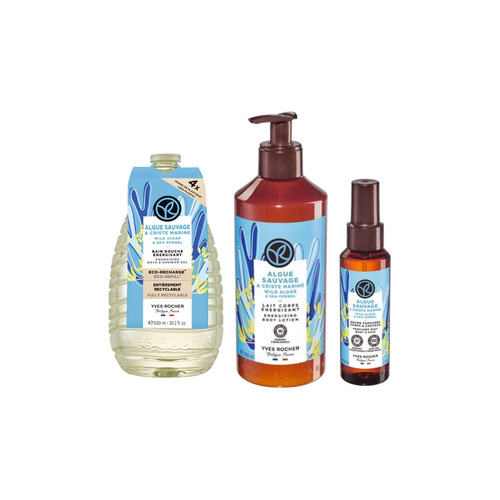 Composition Bain Nature  Algue Sauvage Et Criste Marine